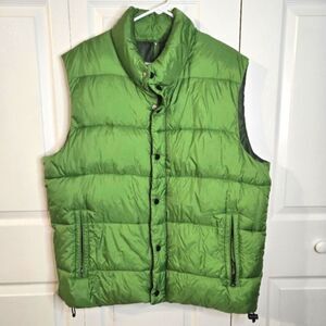 Old Navy Green Puffer Vest